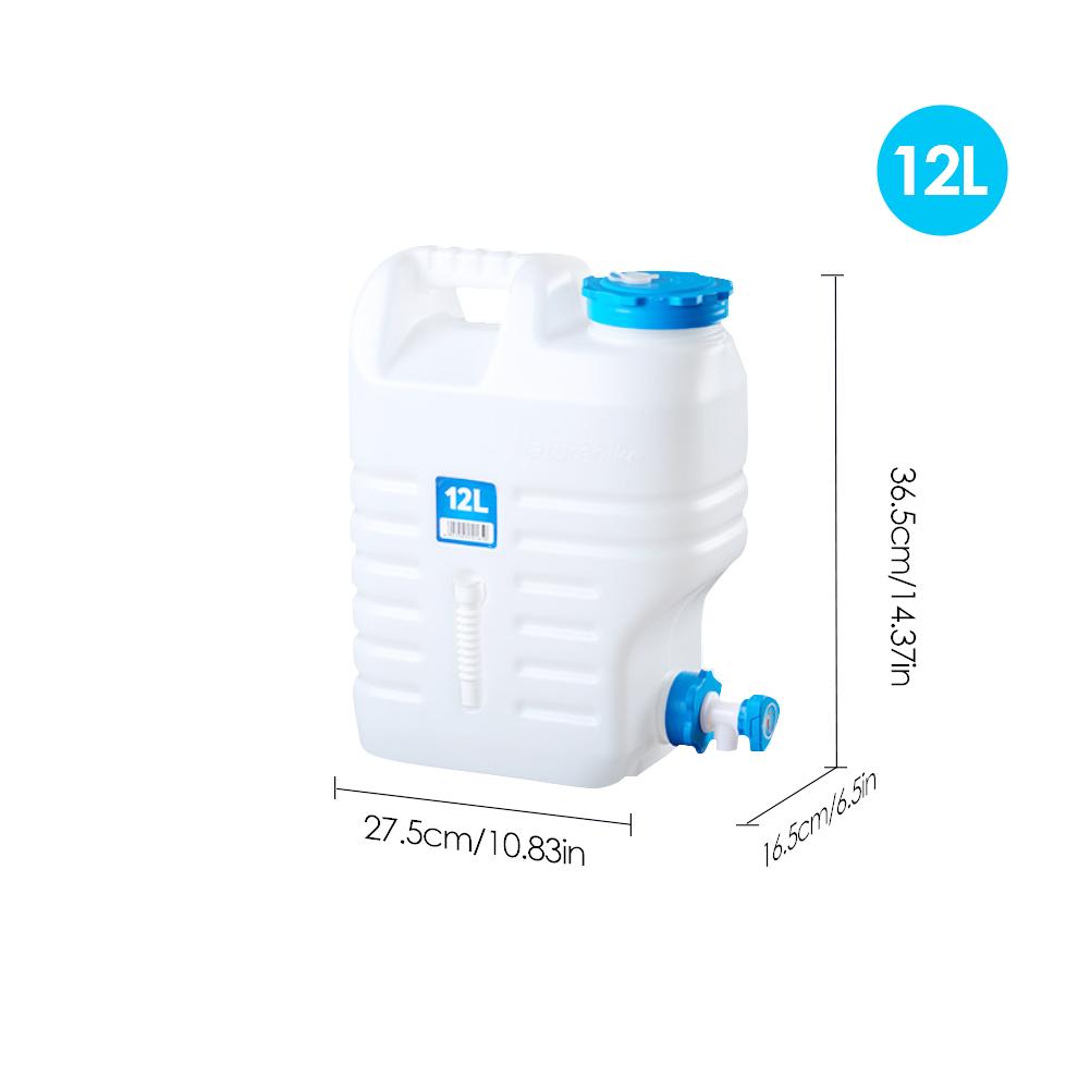 Camping Telescopic Storage Bucket Multi-Functional Drinking Water Bucket Large Capacity Car Portable Beer Barrel for Outdoor: 12L