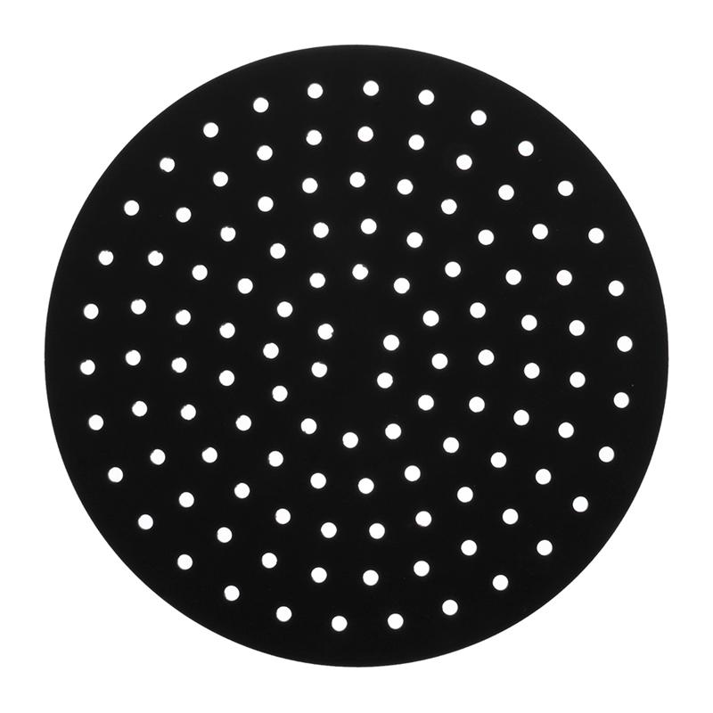 1pc Air Fryer Silicone Liner Reusable Air Fryer Liner Baking Mat Steamer Patch: 08