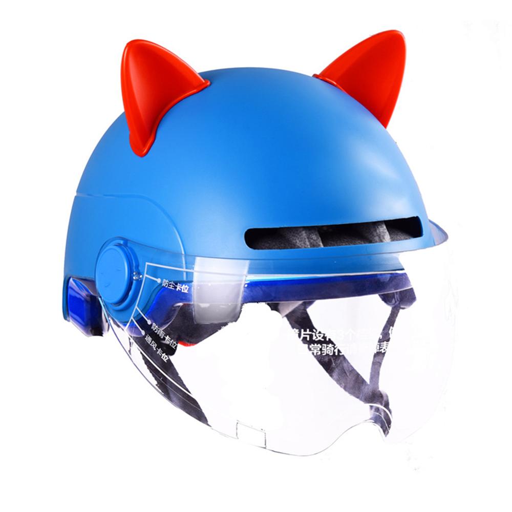 2 stk/sæt bil motorcykel hjelm kat ører motocross fuld ansigt off road hjelm dekoration klistermærke cosplay bil accessori bil styling
