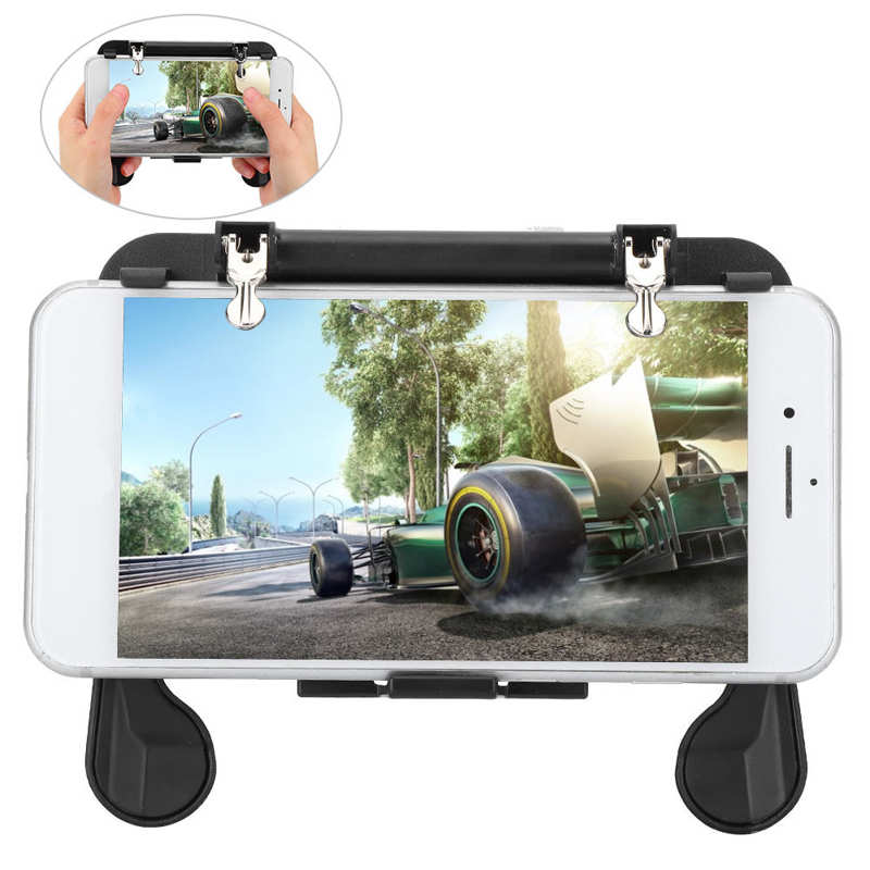 Mechanical Gamepad Mechanical button hand-feeling Game Handle High Sensitive with Fan for Fast Heat Dissipation For 4.7-6.0 Inch
