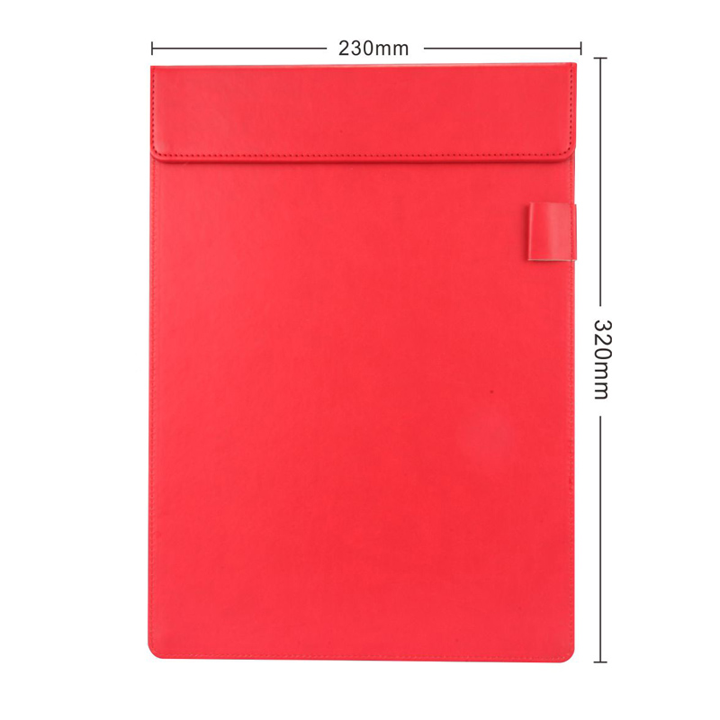 Candy Folder Student Papers WordPad Cartoon A4 Folder Writing Board Filing Document Folder office school supplies 1212A: red