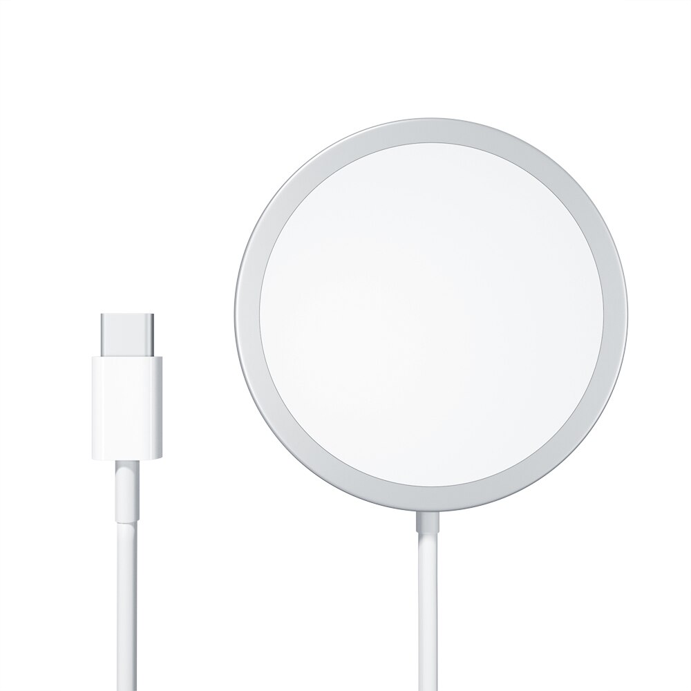 15W Original Magnetischen Drahtlose Ladegerät für iPhone 12 Pro Max 12pro Qi Schnelle Ladegerät für iPhone 12 Mini USB C PD Adapter Magsafing: wireless charger