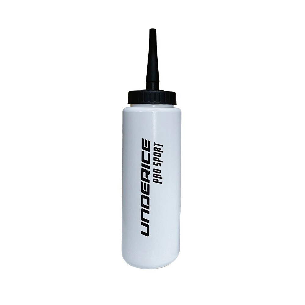 Hockey vannflaske 1000ml bpa gratis ishockey fotball lacrosse flasker sportsutstyr: Hvit