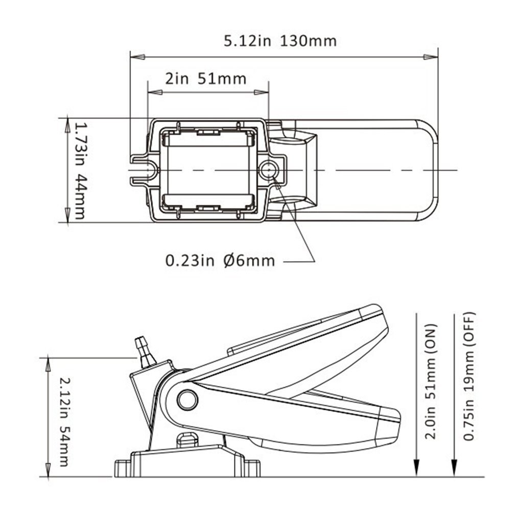 Boat Pump Flow Sensor For Bilge Pumps Automatic Electric Water Pump Float Switch DC Bilge Pump Switch