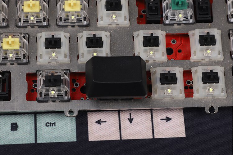 1pc OEM profile R1 height 2X shift 1.75X shift 1.5x Ctrl Alt number area 2X enter PBT key caps for MX switch mechanical keyboard