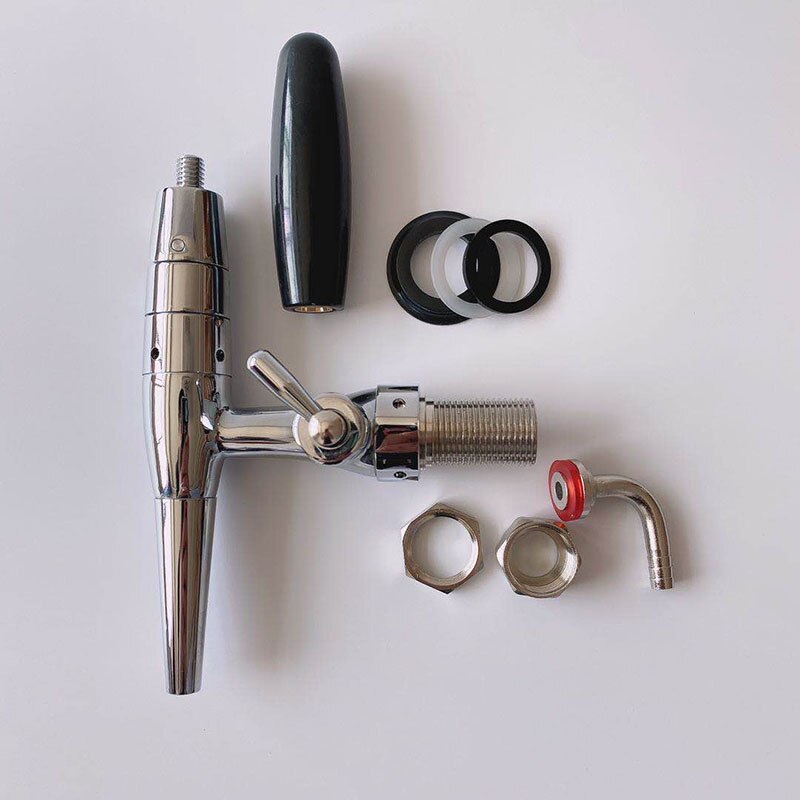 Nitro Stout Beer Faucet with brass body and 304 stainless steel inner parts