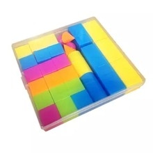 Geometria solida cuboide cubo insegnamento Della Matematica attrezzature di trasporto libero