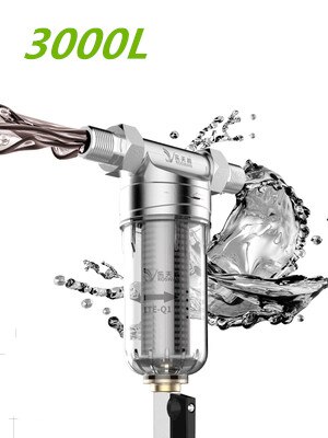Pre Filter 1/2 Externe Draad Mond Backwash Filter 316 Rvs Filter Cartridge Filter Voor Water Water Aansluitingen