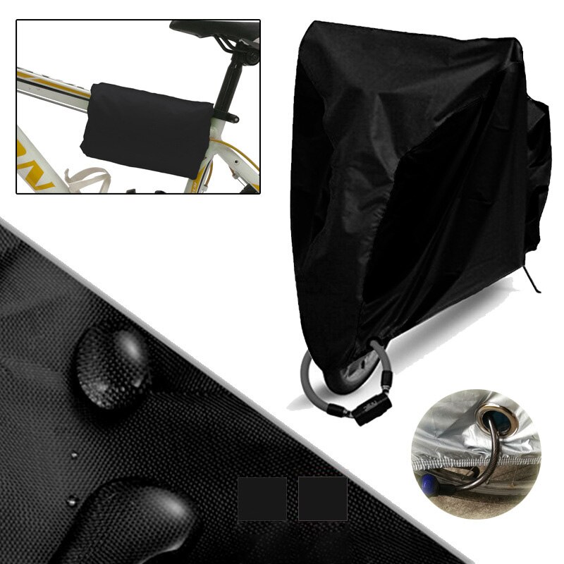 190t nylon cykelskydd elcykel anti-uv regn snötäcke utomhus mtb solskydd dammkläder motorcykel skyddsutrustning