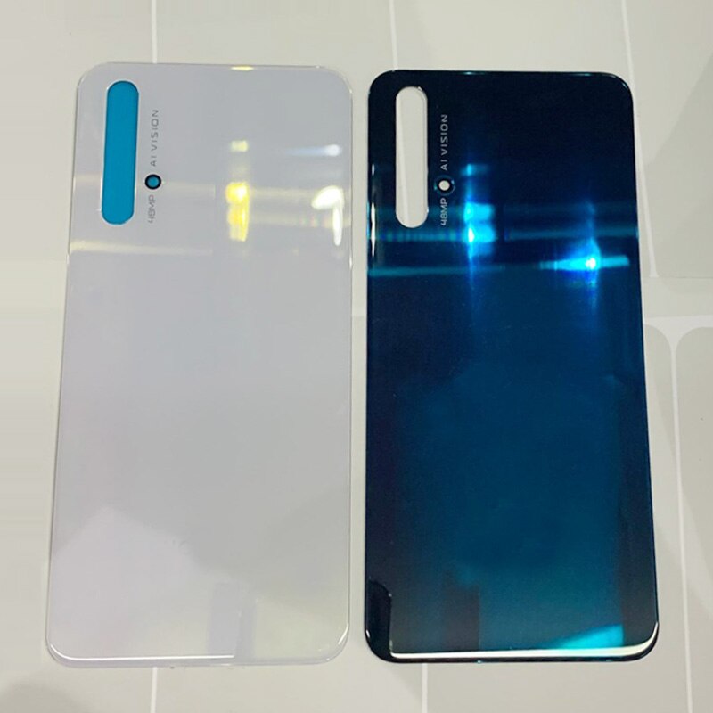 Batteria Caso Della Copertura Dell&#39;alloggiamento Posteriore di Vetro del Portello Posteriore del Pannello Per Huawei Honor 20 20S 20Pro Della Copertura Posteriore di Vetro di Ricambio