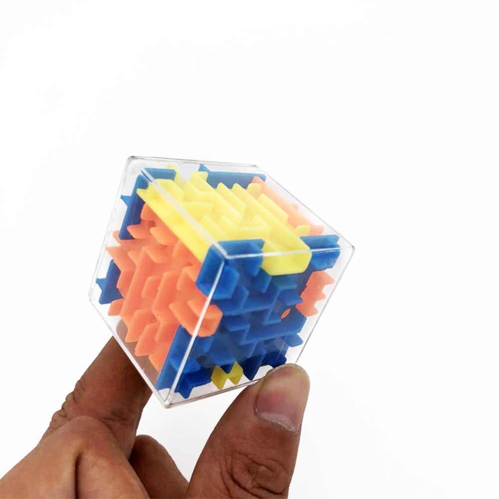 mini labyrint ball tidlig læringe hjernetrim pedagogiske gåter labyrint leke låve 3d perler labyrint roterende puslespill til voksne låve