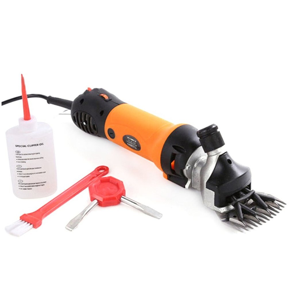 Sheep Shears Electric Animal Grooming Clippers Heavy Duty Farm Livestock Haircut Trimmer Thick Coat Animals: EU
