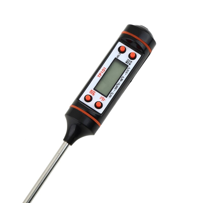 Onjing thermomètre numérique viande BBQ | Cuisine, cuisine BBQ outils de cuisine, acier inoxydable, eau lait thermomètre outils de cuisine