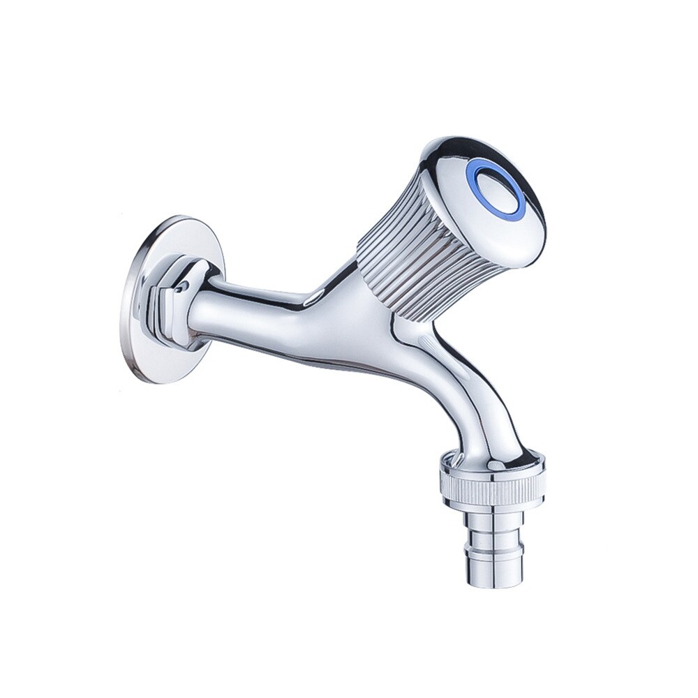Solid Brass Washing Machine Faucet Outdoor Garden Faucet 1/2" Thread Outlet Wall Mount Bibcock