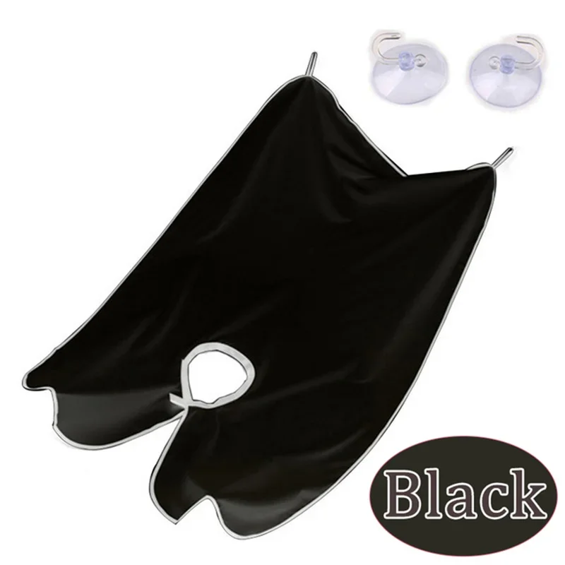 Mann Bad Schürze männlich Bart Schürze Rasiermesser Halter Haar Rasur Bart fänger wasserdicht Blumen tuch Bad Reinigung für Mann: Dark Khaki
