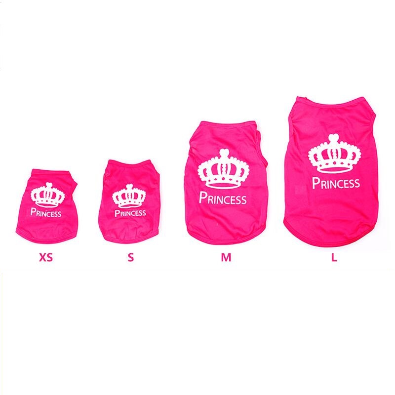 Corona ropa de perro suave princesa ropa para perro accesorios para mascotas perro pequeño de raza Chihuahua suministros de ropa de abrigo