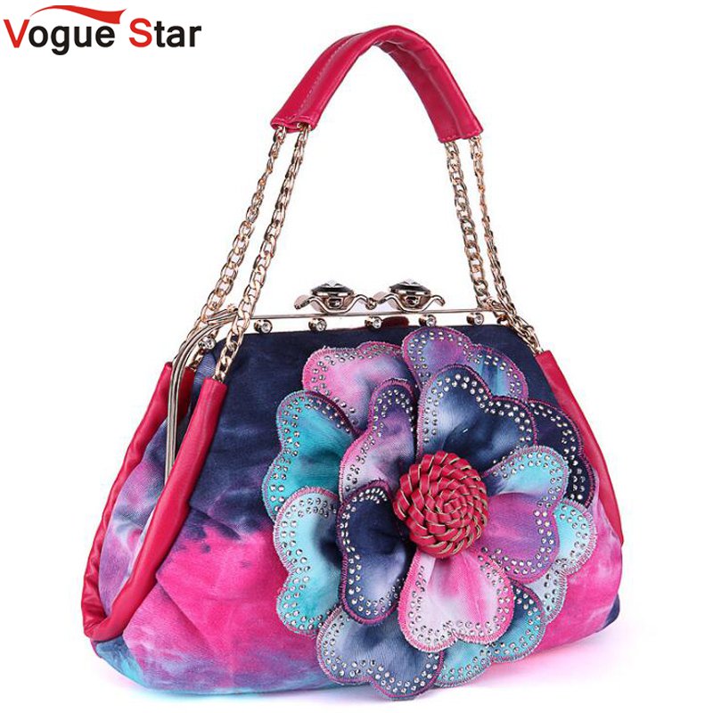 neue Frauen Handtasche Bunte Blume frauen Tote Frauen Messenger Taschen Damen Schulter Tasche Bolsas LB867