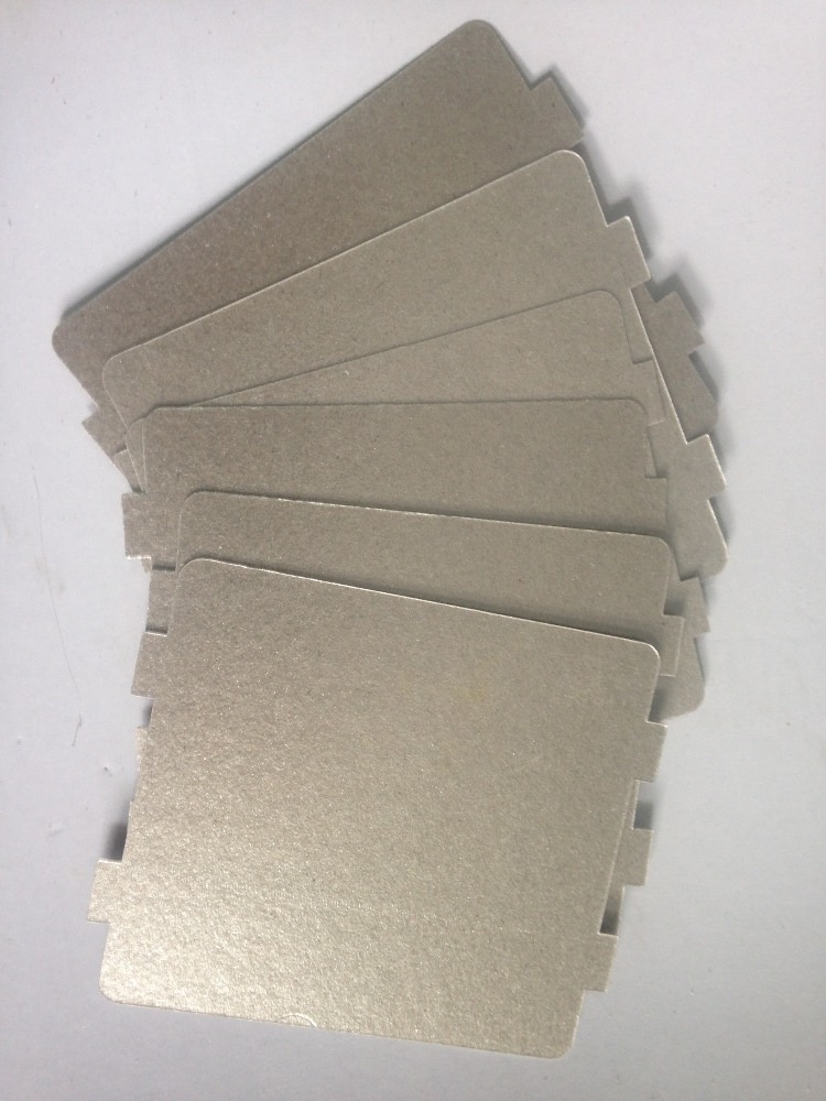 6pcs Spare parts for microwave ovens mica microwave mica sheets for Midea magnetron cap microwave oven plates