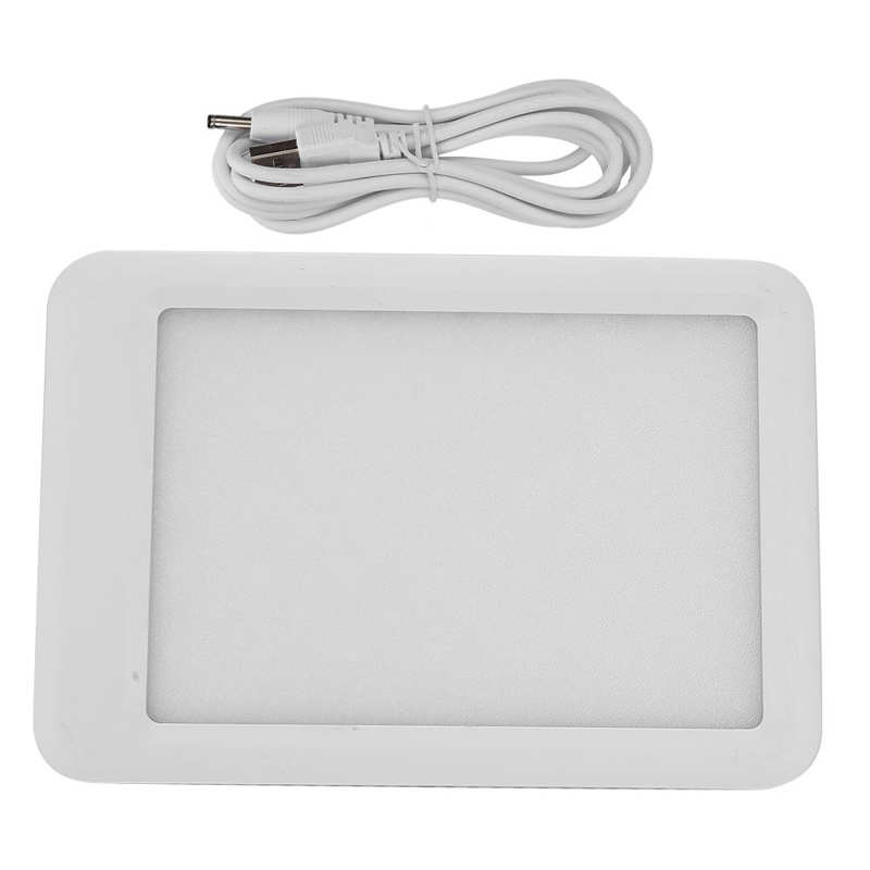 Photon Skin Rejuvenation Instrument Adjustable Strength Face Care Machine USB Type Facial Body Photon Beauty Therapy Device: White