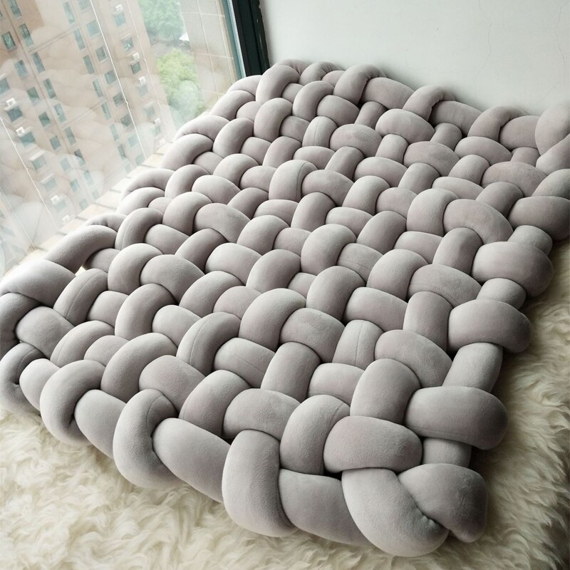 Baby Speelkleed Braid Strip Weven Geknoopt Kids Ru... Grandado