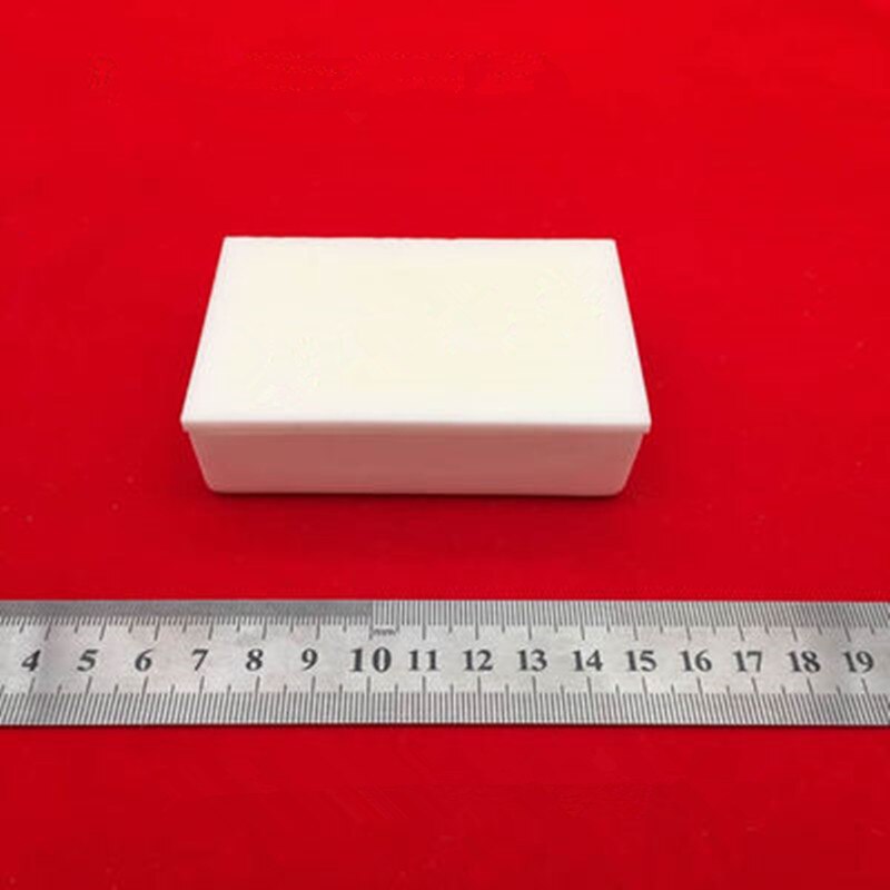 99.3% aluminiumoxid-tiegel/90x60x4 0mm/ 90x60x2 0mm/mit deckel rechteckige korund tiegel/Al2O3 keramik tiegel