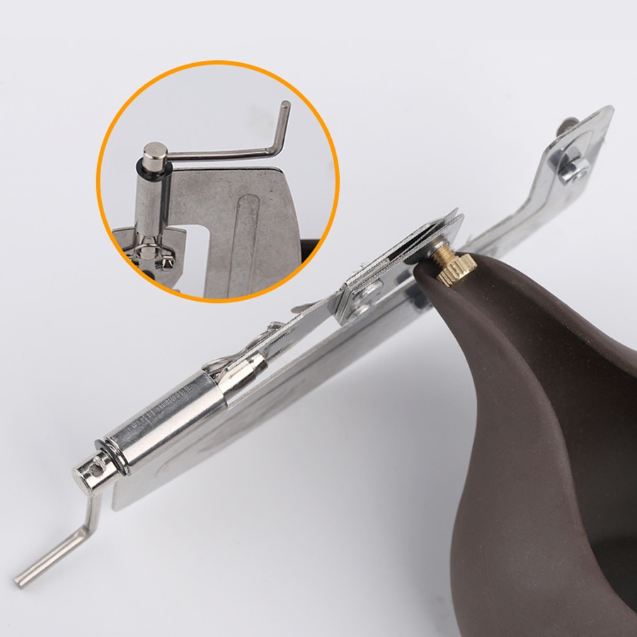 Semi Automatic Fishing Hooks Line Tier Machine Stainless Steel Fish Hook Line Knotter Tying Fishing Binding Device Tool