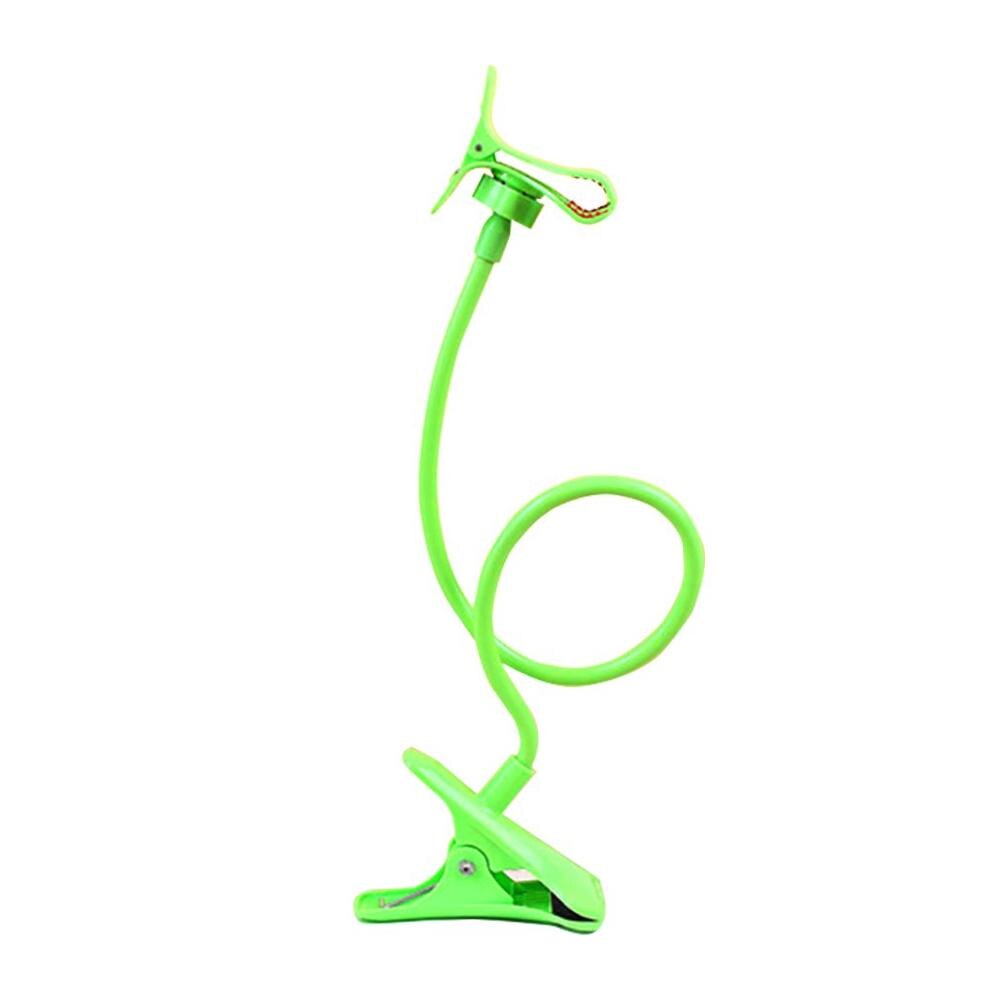 Universale Pigro supporto Del Telefono mobile Supporto A Collo D'oca Stent Flessibile letto tavolo scrivania clip Della Staffa per il Telefono Flessibile Del Supporto Del Braccio Caldo: verde