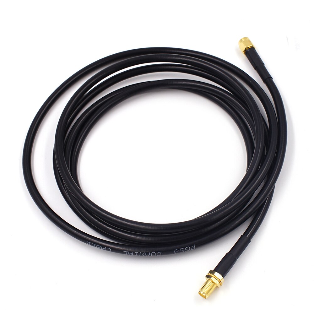 Low Loss Extension Antenna Cable SMA Male to SMA Female RG58 50 ohm Coax Cable