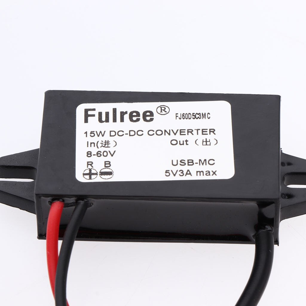 8-60V Naar 5V Micro Usb Dc/Dc Buck Converter Auto Auto Power Module