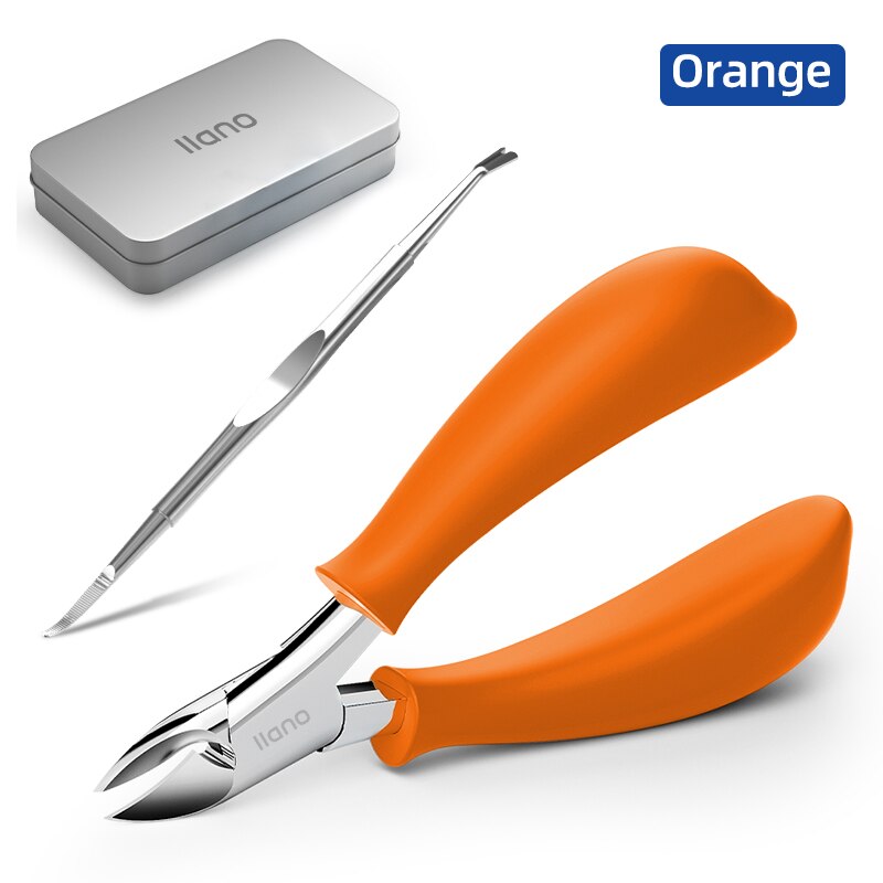 LLANO Nail Clippers Pliers Toenail Cutter Pedicure Manicure Tools Foot Care Ingrown Paronychia Correction Tool Sets: LL-ZJD60