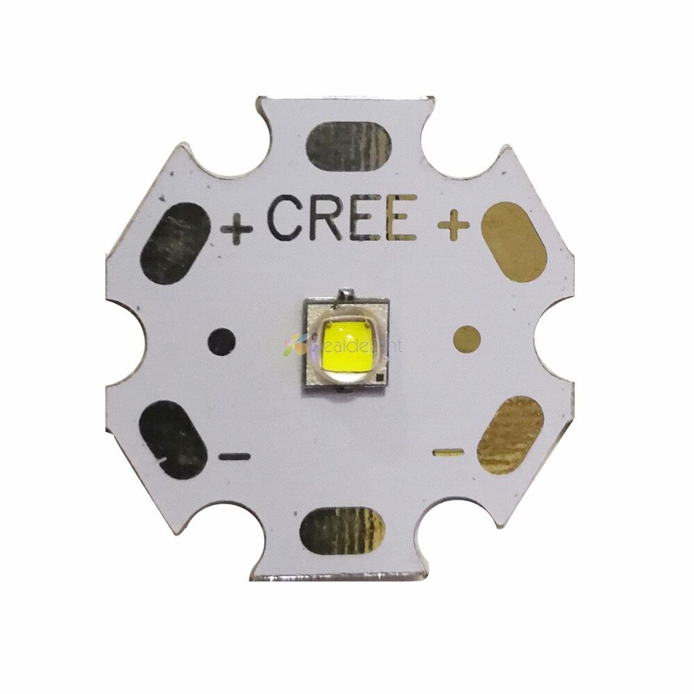 10PCS Cree XLamp XPG2 XP-G2 R5 Cool White 1W~5W 490LM LED Light Lamp Bulb With 20mm Star PCB