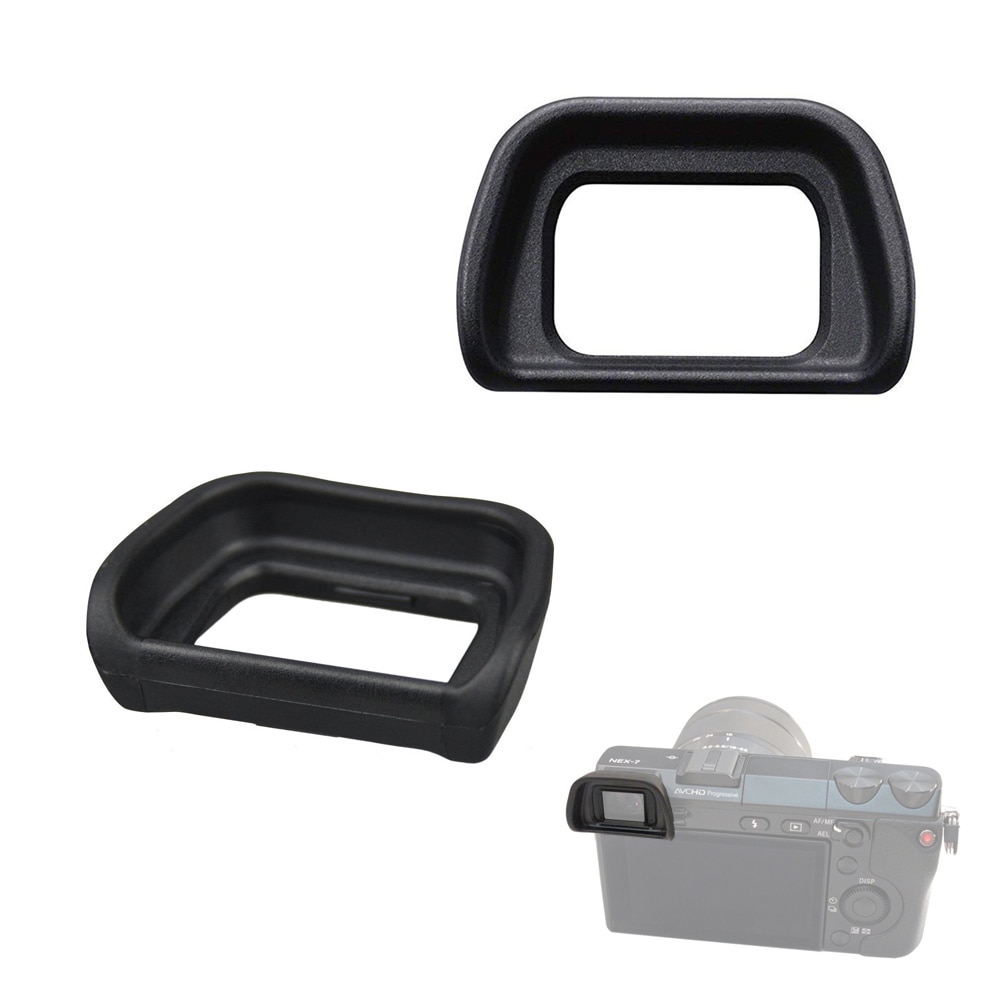 2 piezas Eyecup FDA-EP10 ojo taza visor ocular Protector de repuesto para Sony NEX-7 NEX-6 FDA-EV1S a6000 a7000