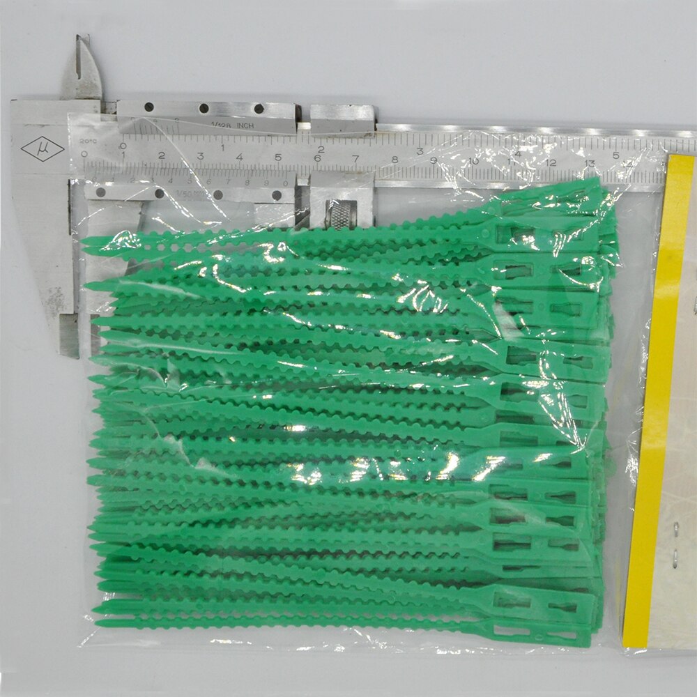 50/100Pcs Reusable Gardening Cable Ties Plant Support Shrub Fastener Tree Locking Adjustable Plastic Cable Ties Tools