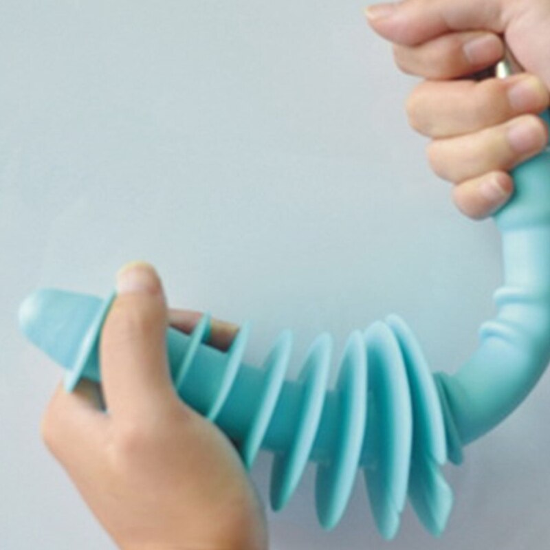 Rioolbuis Verstopping Zuiger Type Baggeren Apparaat Lange Steel Wc Flexibele Borstel Plunger Huishoudelijke Tool