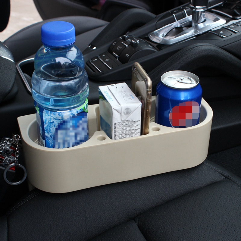 Auto Truck Car Seat Drink Cup Holder Valet Beverage Can Bottle Food Mount Stand Box Multifunction Vehicle Storage Tool 2 color
