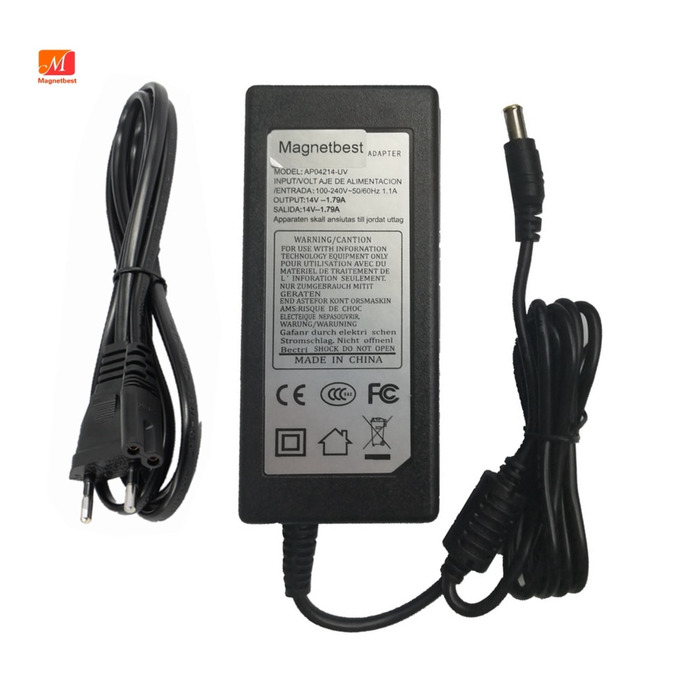 Ac Dc Adapter Oplader 14V 1.79A Voor Samsung Monitor A2514_DPN Adapter 14V1.786A A2514 Dsm S22A330BW Voeding