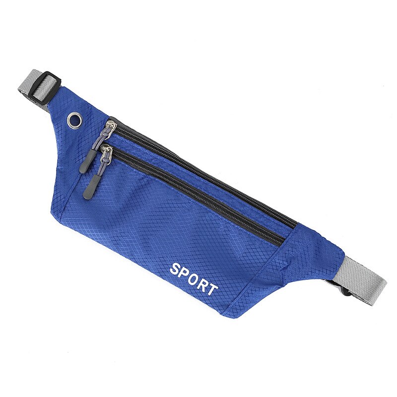 Hjkl nylon löpar midjeväska fitness fanny packs mobiltelefon hållare ficka jogging sport camping vandring bälte vattenflaska väskor: G