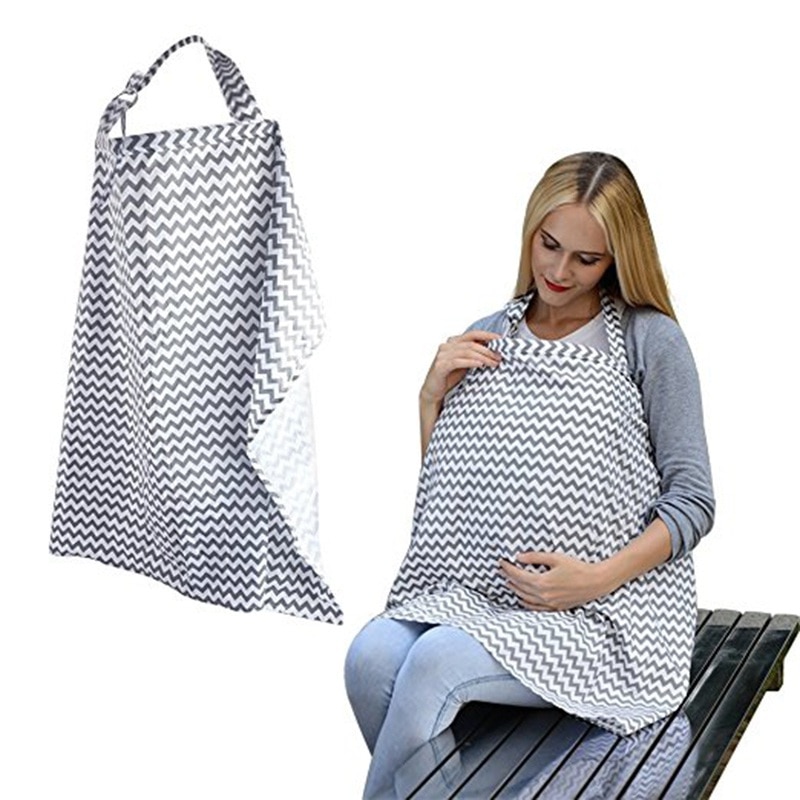 Katoen Moeder Verpleging Pads Covers Moeder Borstvoeding Cover Baby Outdoor Schort Shawl Anti-Geleegd Feeding Cover Sjaal Handdoek- 15