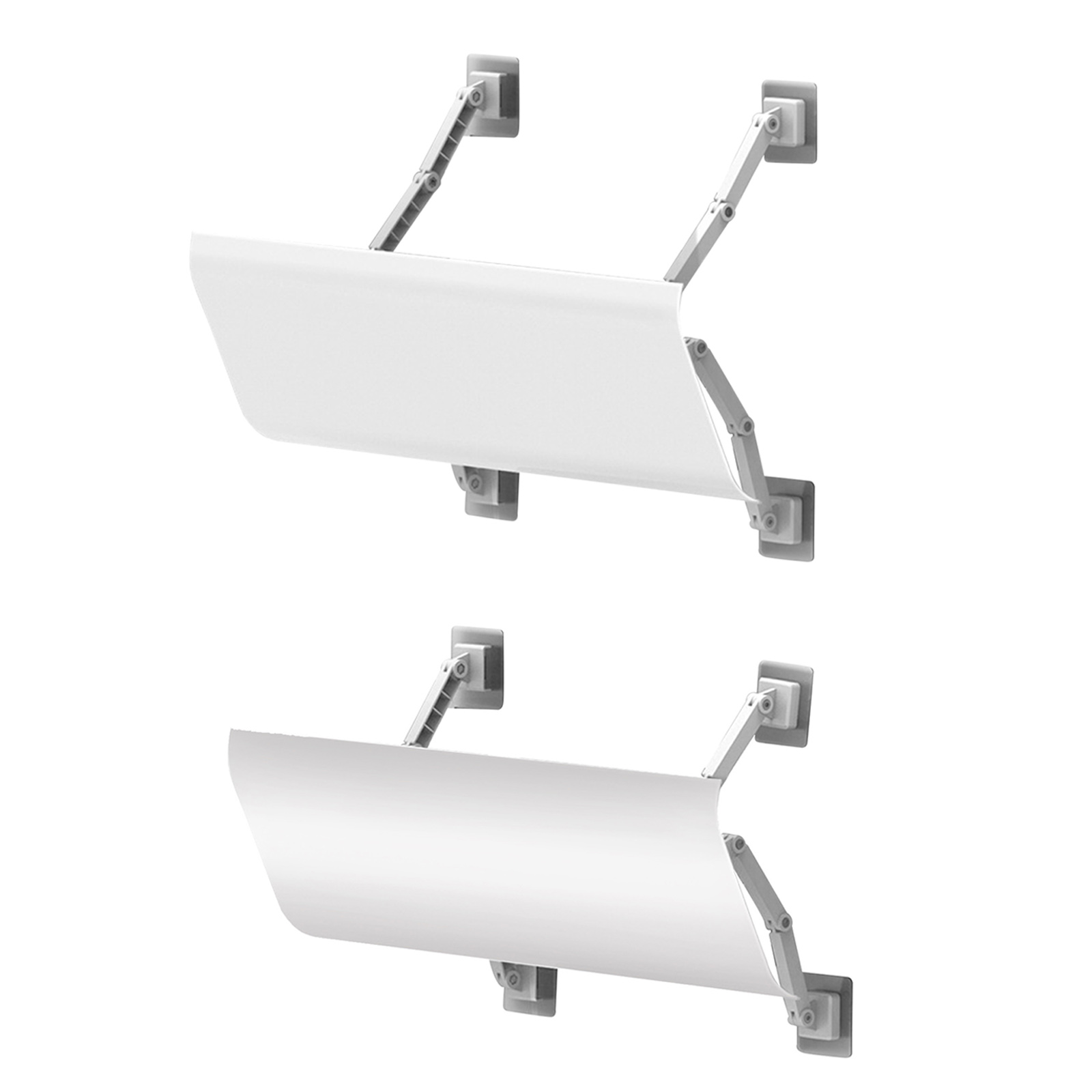 Floor/Wall Mount Air Conditioner Deflector Windshield Anti Direct Blowing for Home Office Supplies