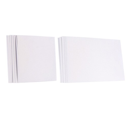 10 st/set shinny pearl papper inbjudningskort innerark insida för bröllopsfest inbjudningskorthållare doptillbehör: Vit / Rektangel