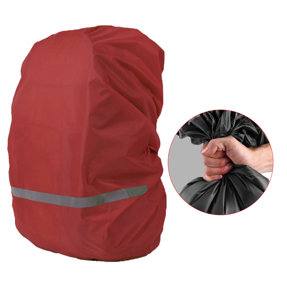 Backpack Rain Cover Waterproof Rucksack Covers Rainproof For Hiking With Reflective Strip Oxford Cloth Water Resistant XL