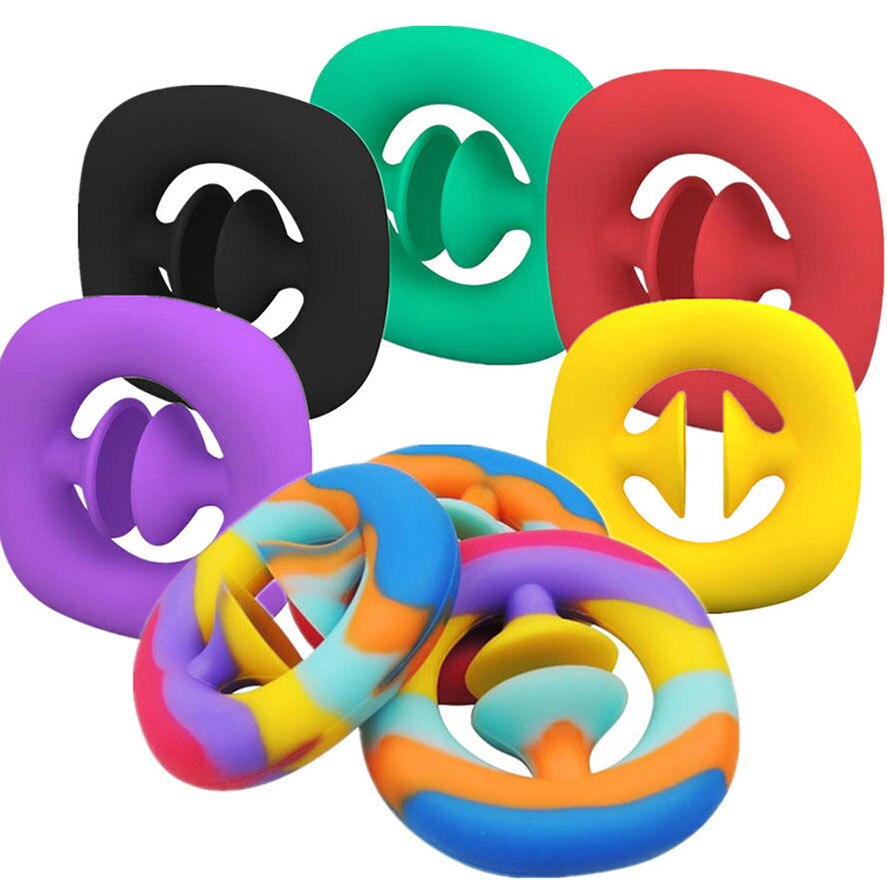 Anti Stress Fidget Toy Finger Hand Grip Simple Dimple Stress Reliever Adult Child Brinquedos Toys Decompression