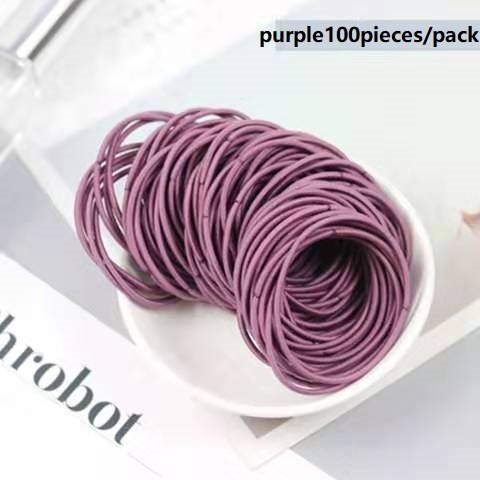 Meisjes elastiek koreaanse stijl schoonheid haar look vrouw kapsel accessoires: Rozenrood