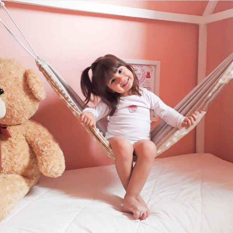 Baby Krippen Hängen Hängematte Abnehmbare Tragbare Falten drinnen Zimmer Ich bin Freien Schaukel Sicherheit Kleinkind Schlafen Bett freundlicher Lustige Schaukel