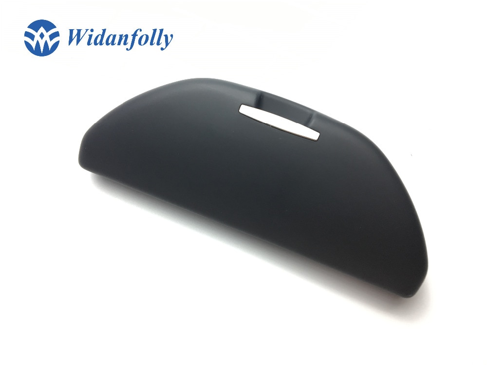 Widanfolly Zwart/Grijs Zonnebril Case Met Schroef Voor Golf MK4 Bora Polo 9N3 Passat B5.5 Octavia Fabia 18D857465 18D 857 465