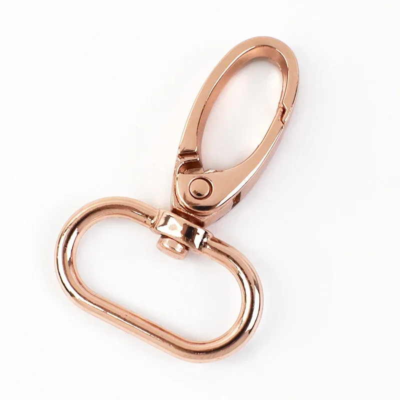 5/10/20/30 Stuks 25Mm Draaibare Kreeft Sluiting Voor Riem Tas Metalen Gespen Riem Riem Snap Haken Sleutelhanger Karabijnhaak Diy Accessoires: 4 # / Koper
