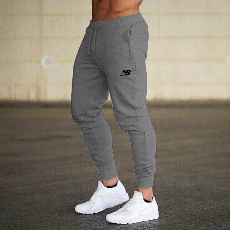 Mens Jogger Pnats Joggingbroek Man Sportscholen Workout Fitness Katoenen Broek Mannelijke Casual Mode Skinny Track Broek