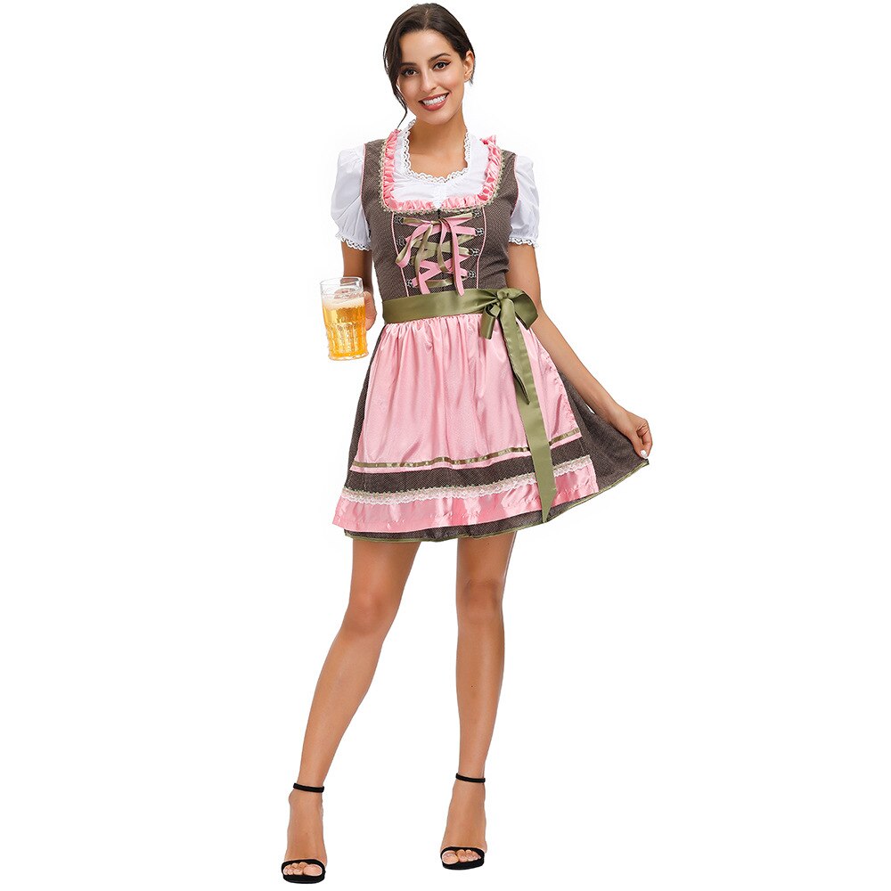 Wepbel Duitse Traditionele Kleding Beierse München Bier Festival Temperament Jurk Cafe Overalls