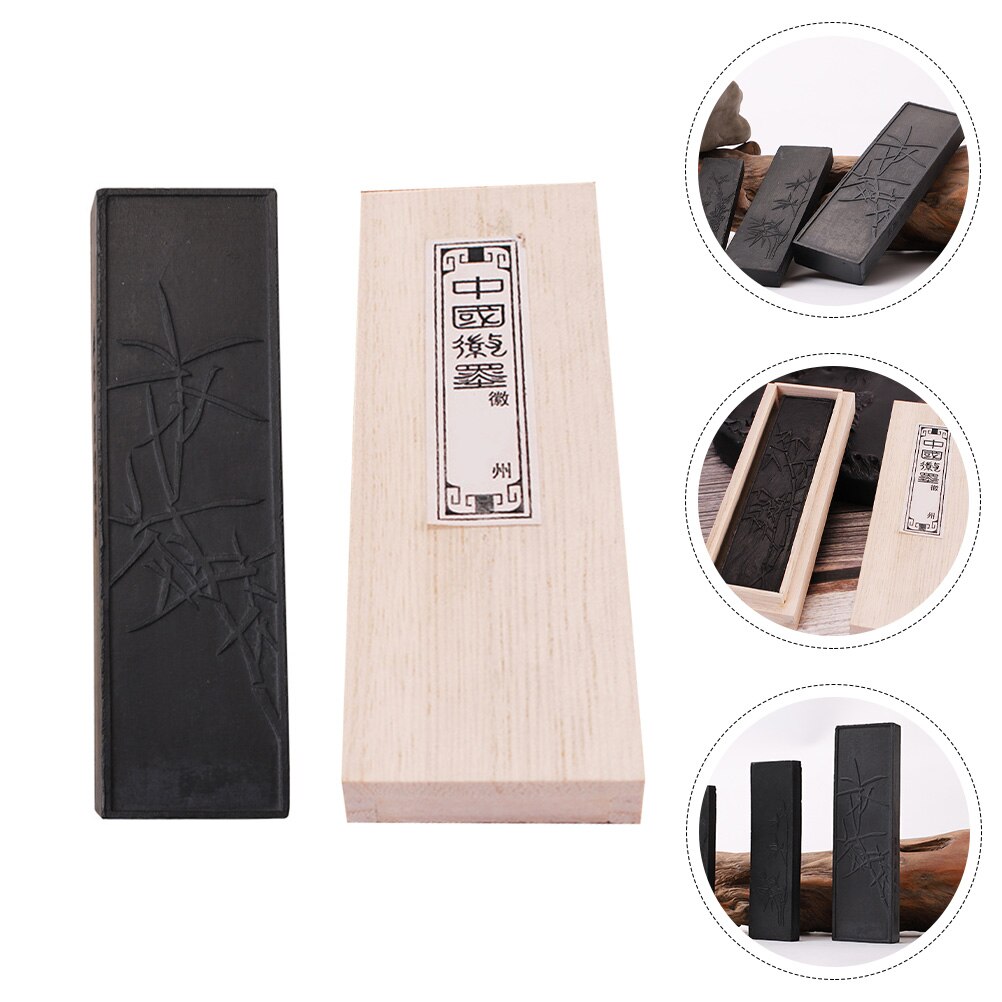 1 Set of Chinese Calligraphy and Painting Ink Strip Traditional Ink Stick