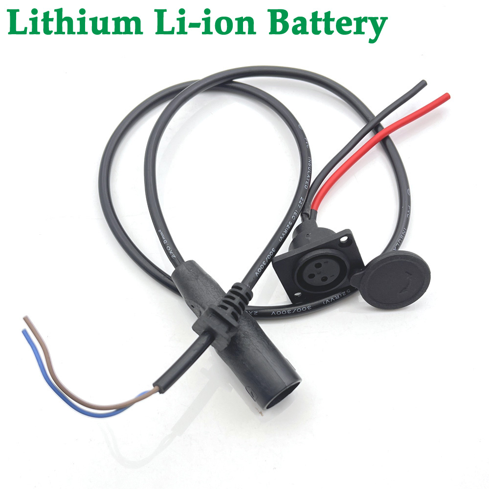 1pc Lithium Li-Ion Batterie eBike Balance Auto Lade Stecker Ladegerät Interface Kabel Draht Stecker Universal Service Teile Buchse